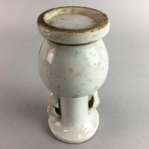 Japanese Buddhist Altar Fitting Flower Vase Vtg Porcelain Kabin Butsudan B878