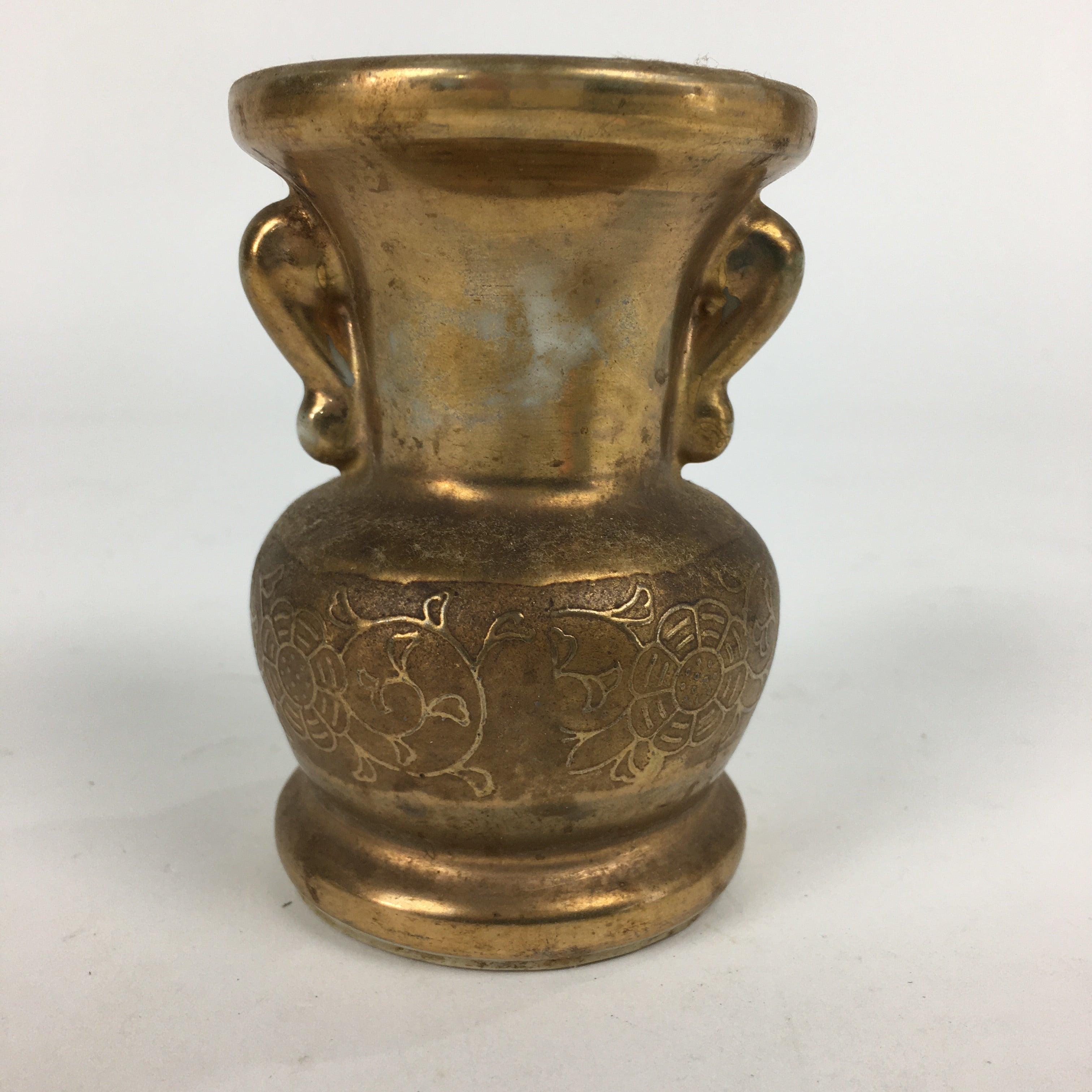 Japanese Buddhist Altar Fitting Flower Vase Vtg Porcelain Kabin Butsudan BU610