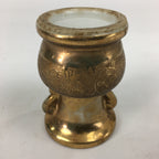 Japanese Buddhist Altar Fitting Flower Vase Vtg Porcelain Kabin Butsudan BU610