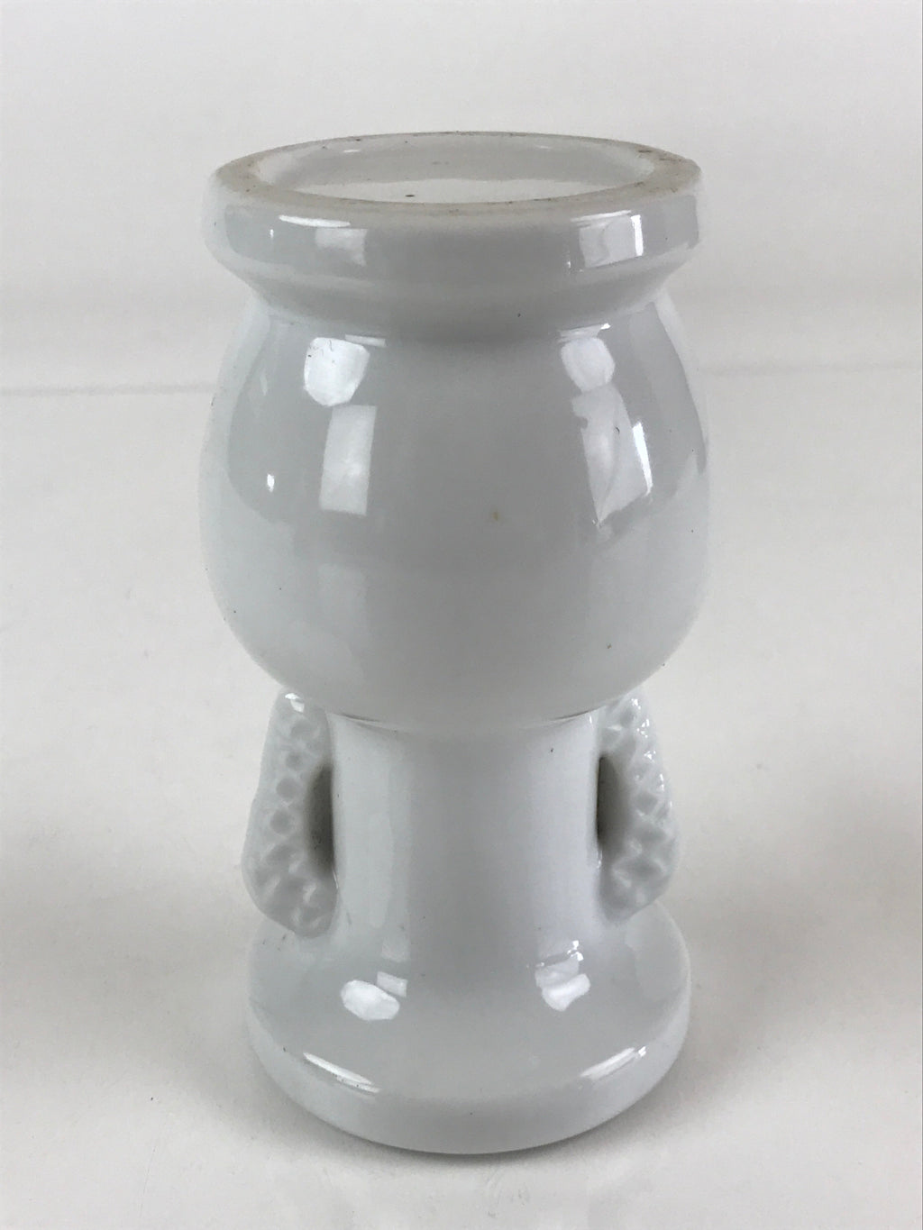 Japanese Buddhist Altar Fitting Flower Vase Vtg Porcelain Kabin Butsudan BU777