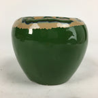 Japanese Buddhist Altar Fitting Incense Burner Vtg Koro Butsudan Green BU617