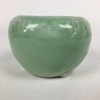 Japanese Buddhist Altar Fitting Incense Burner Vtg Koro Butsudan Light Green BU6