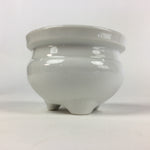 Japanese Buddhist Altar Fitting Incense Burner Vtg Koro Butsudan White BU691