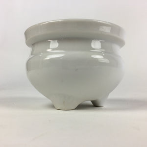 Japanese Buddhist Altar Fitting Incense Burner Vtg Koro Butsudan White BU691