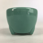 Japanese Buddhist Altar Fitting Incense Burner Vtg Koro Light Green BU693