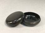 Japanese Buddhist Altar Fitting Incense Container Vtg Round Kogo BU332