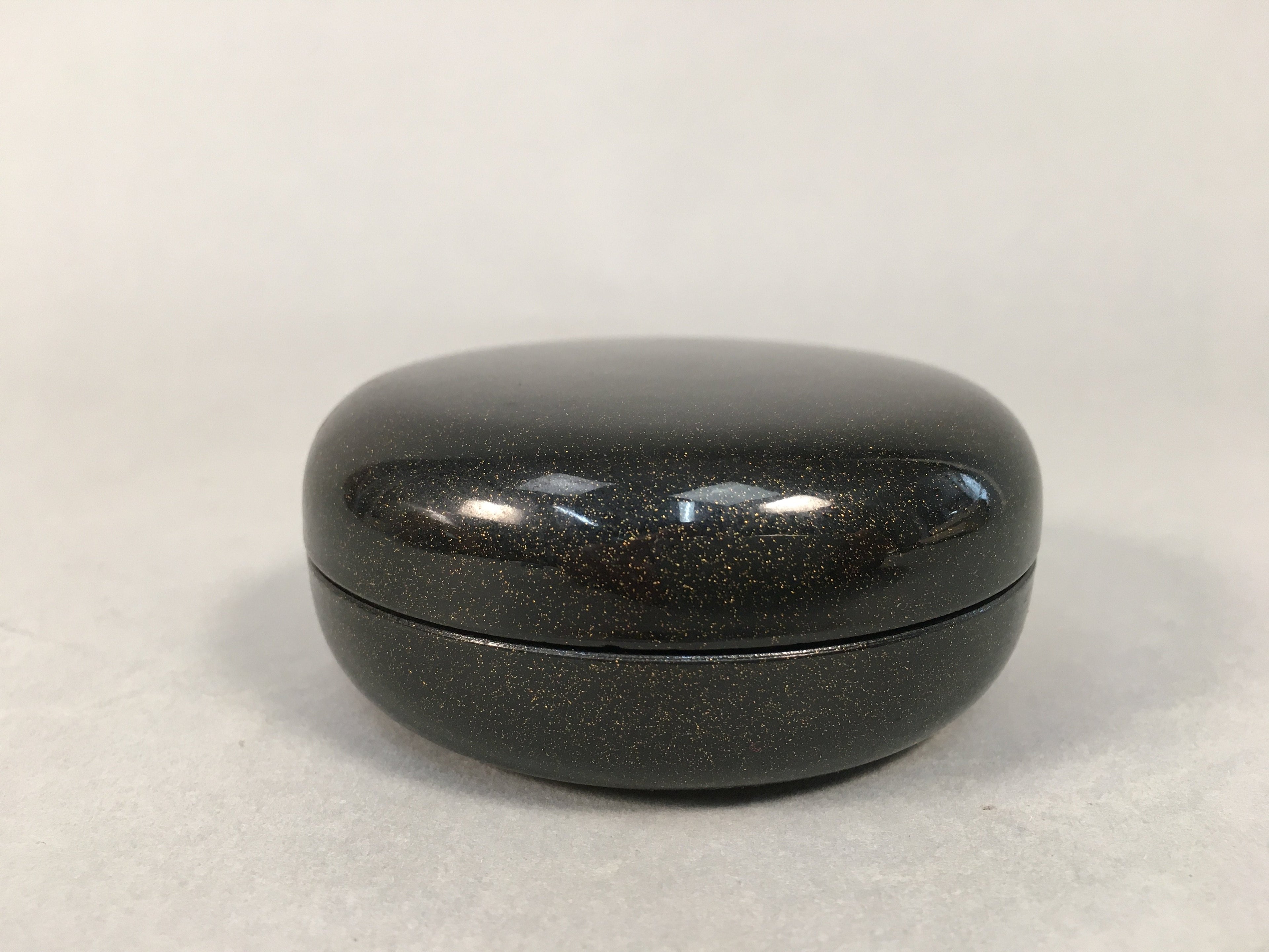 Japanese Buddhist Altar Fitting Incense Container Vtg Round Kogo BU332