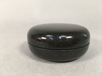 Japanese Buddhist Altar Fitting Incense Container Vtg Round Kogo BU332