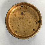 Japanese Buddhist Altar Fitting Incense Container Vtg Round Kogo BU370