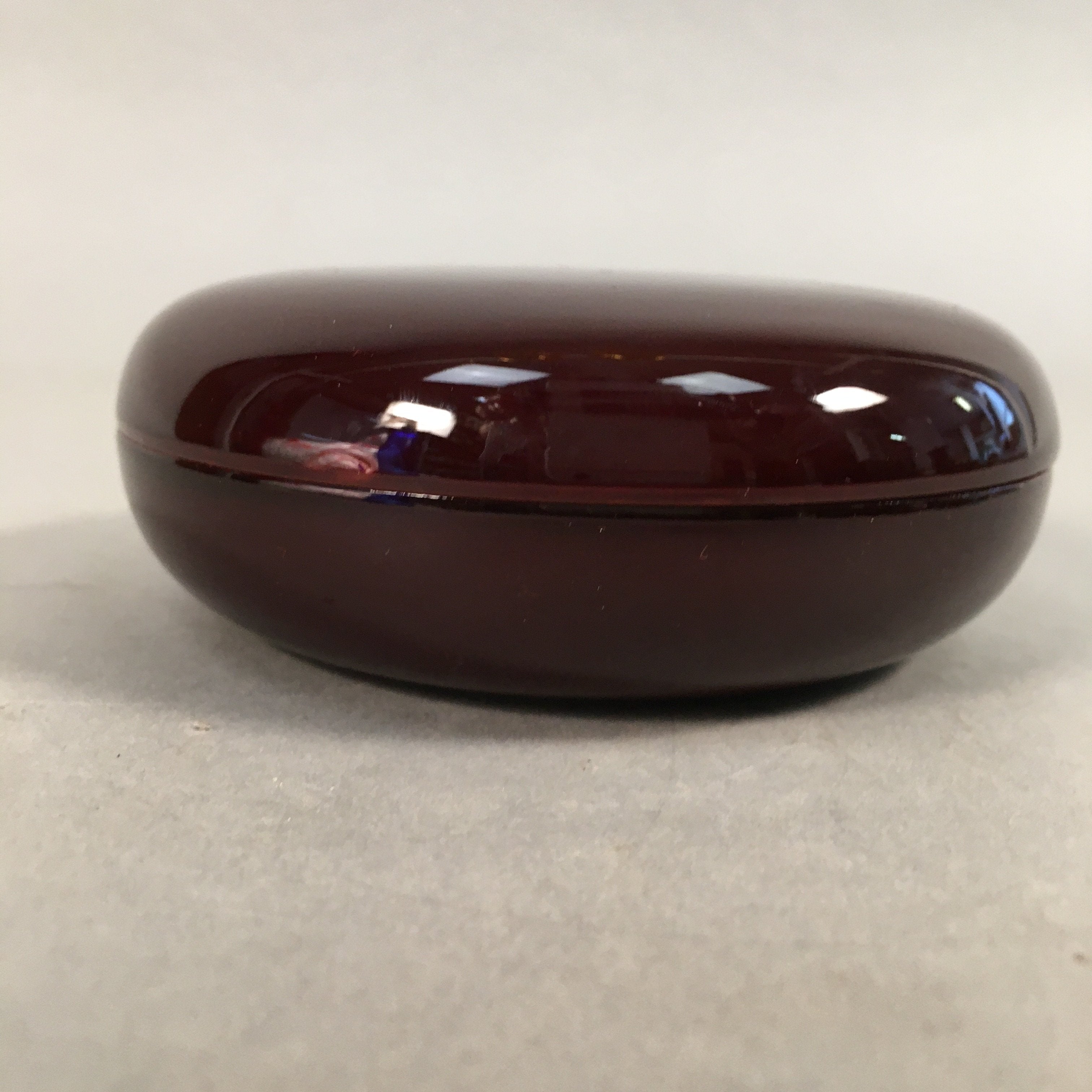 Japanese Buddhist Altar Fitting Incense Container Vtg Round Kogo BU371