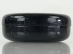 Japanese Buddhist Altar Fitting Incense Container Vtg Round Kogo Black BU812