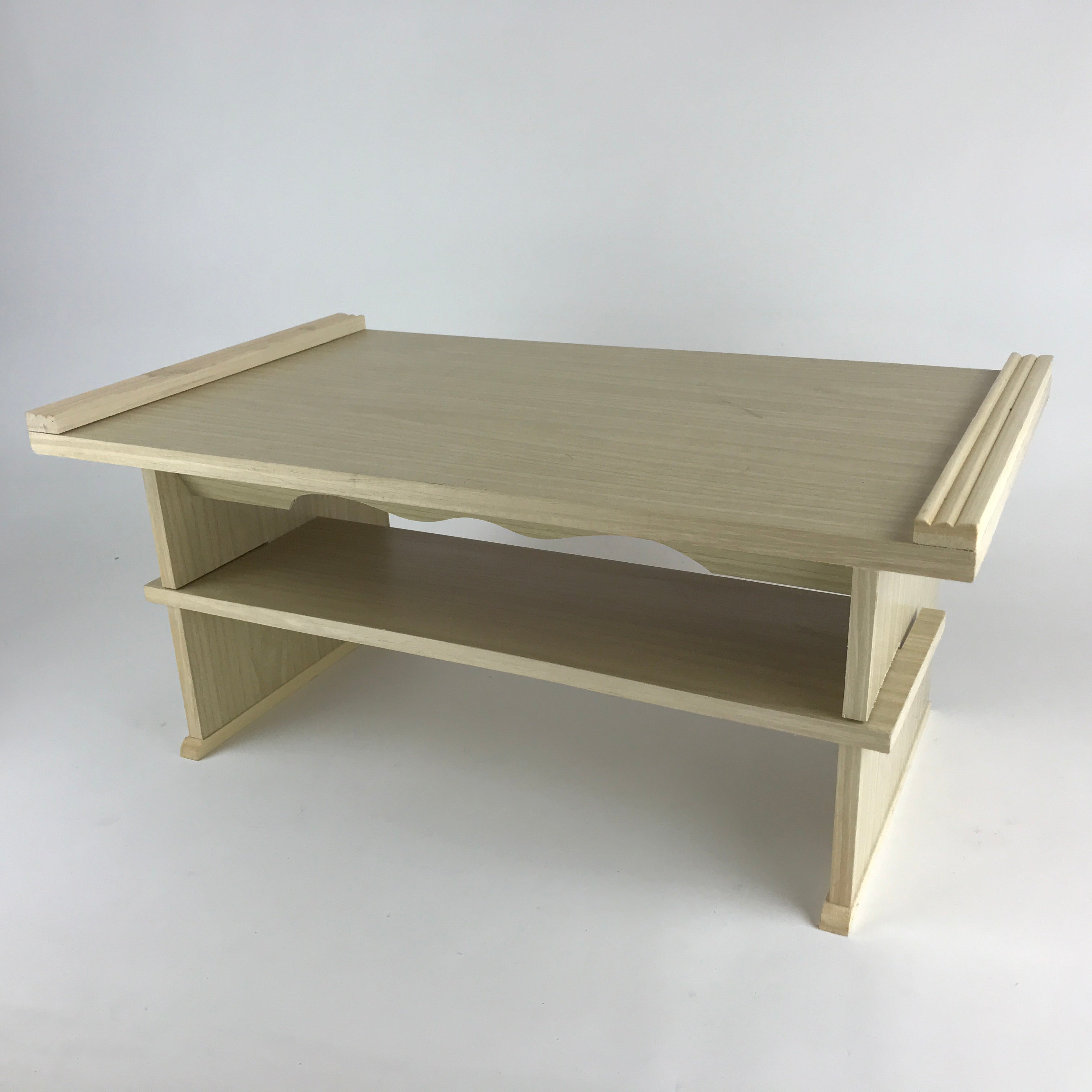 Simple Table Offering Table Japanese Buddhist Altar Fitting Kyozukue Wood Offering Table Light Bro ...