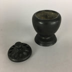 Japanese Buddhist Altar Fitting Metal Incense Burner Vtg Bronze Koro BU434