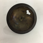 Japanese Buddhist Altar Fitting Metal Incense Burner Vtg Bronze Koro BU505
