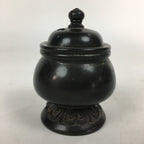 Japanese Buddhist Altar Fitting Metal Incense Burner Vtg Bronze Koro BU550