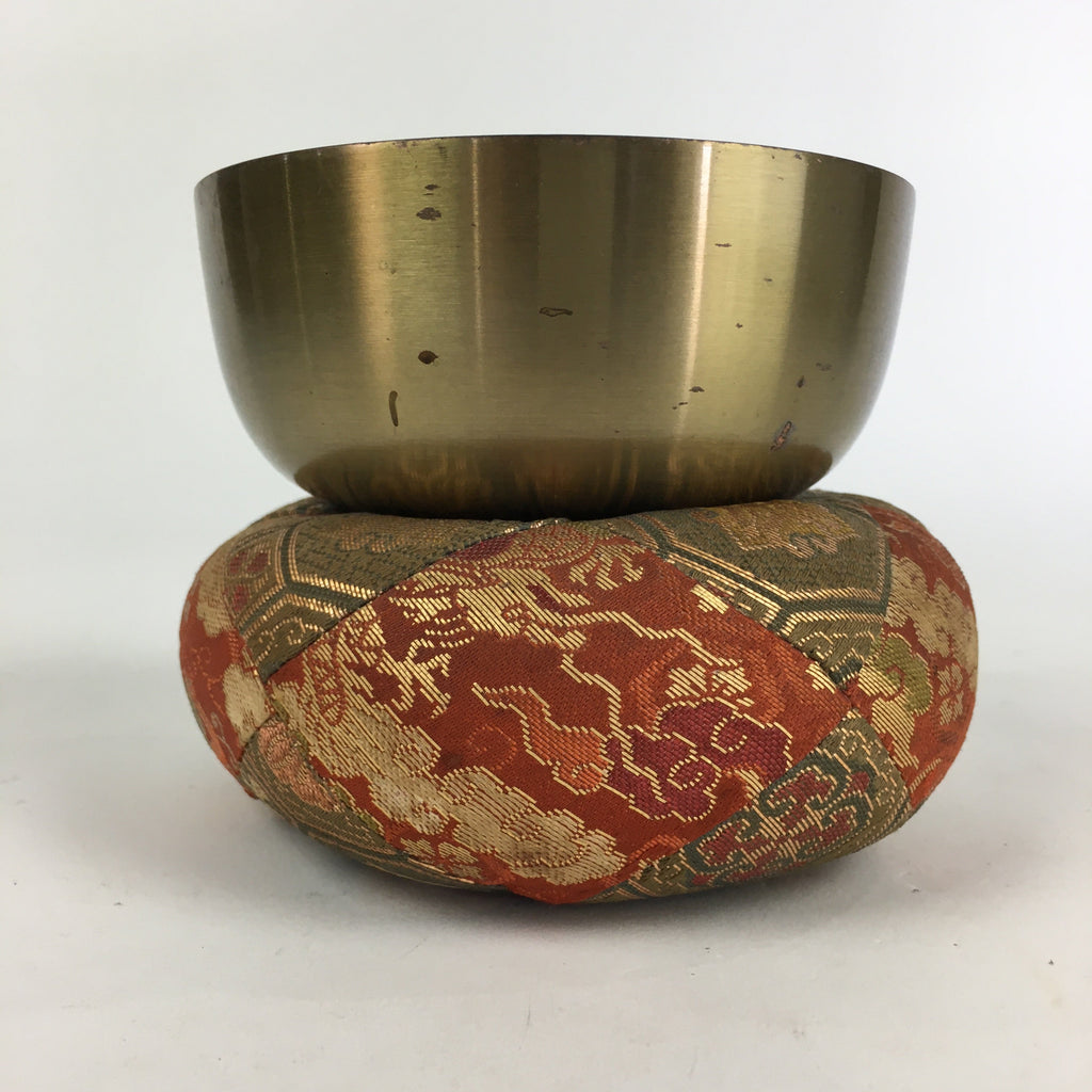 Japanese Buddhist Altar Fitting Orin Bell Singing Bowl Pillow Striker BU718