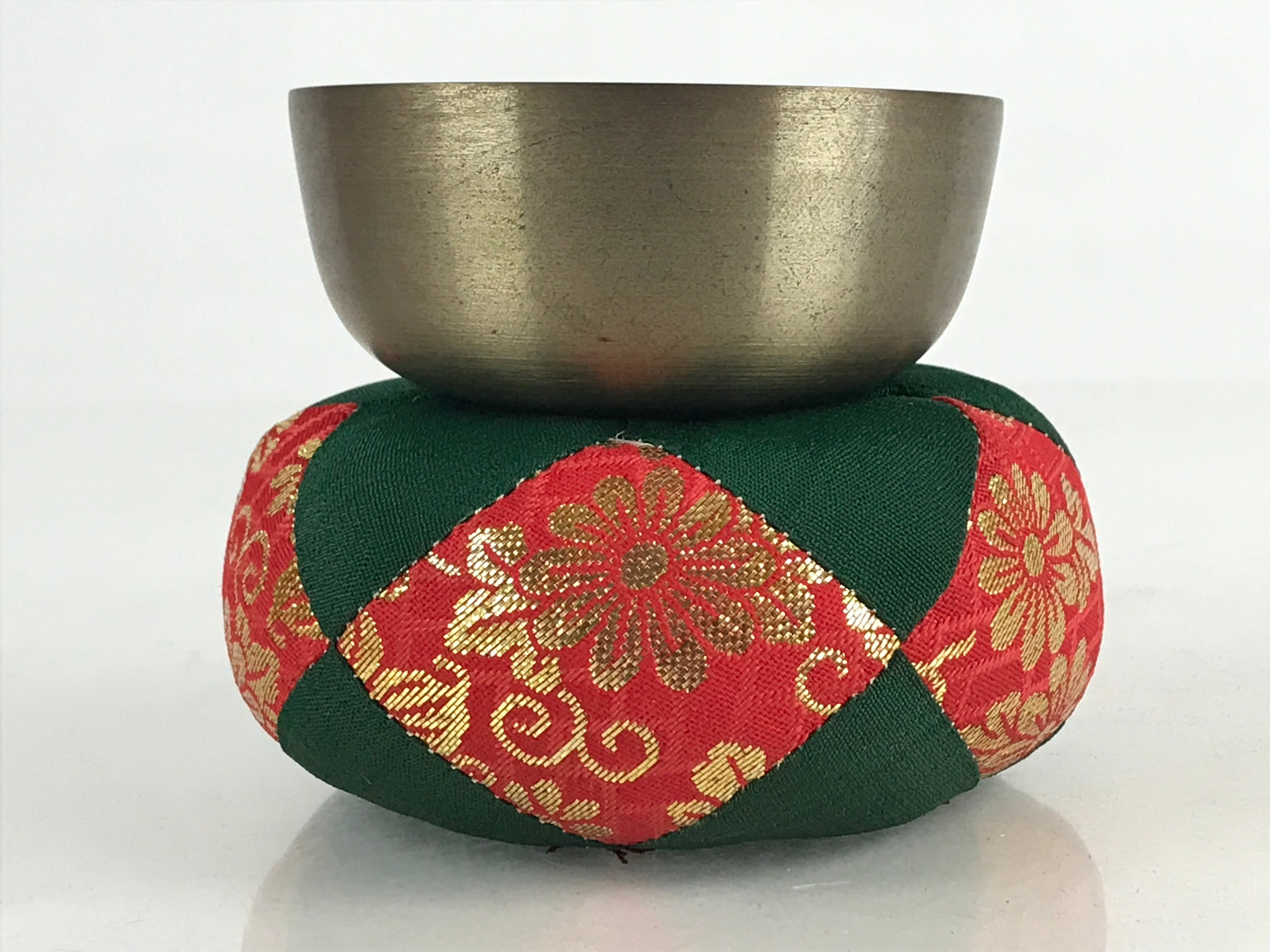 Japanese Buddhist Altar Fitting Orin Bell Singing Bowl Pillow Striker BU885