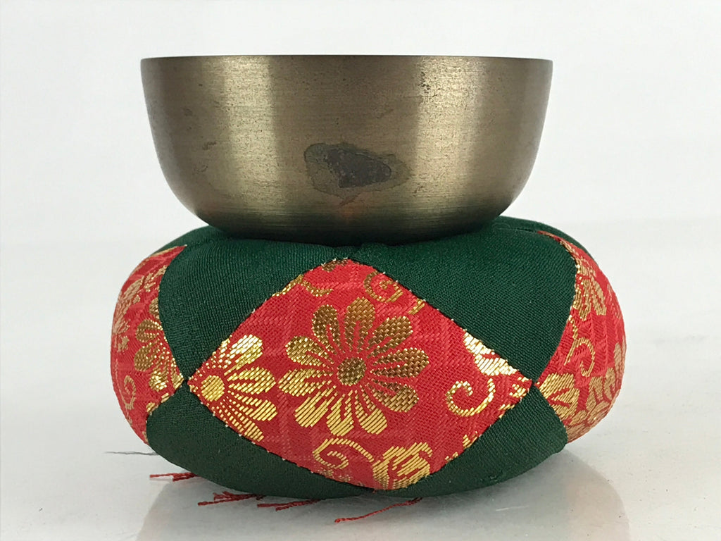 Japanese Buddhist Altar Fitting Orin Bell Singing Bowl Pillow Striker BU885