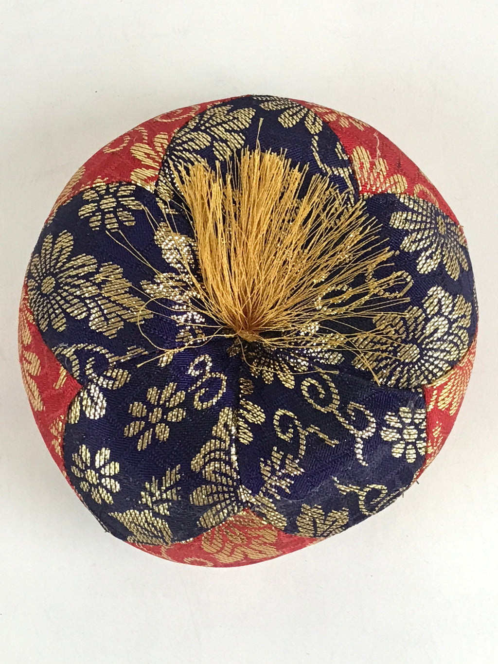 Japanese Buddhist Altar Fitting Orin Bell Vtg Singing Bowl Pillow Striker Stand