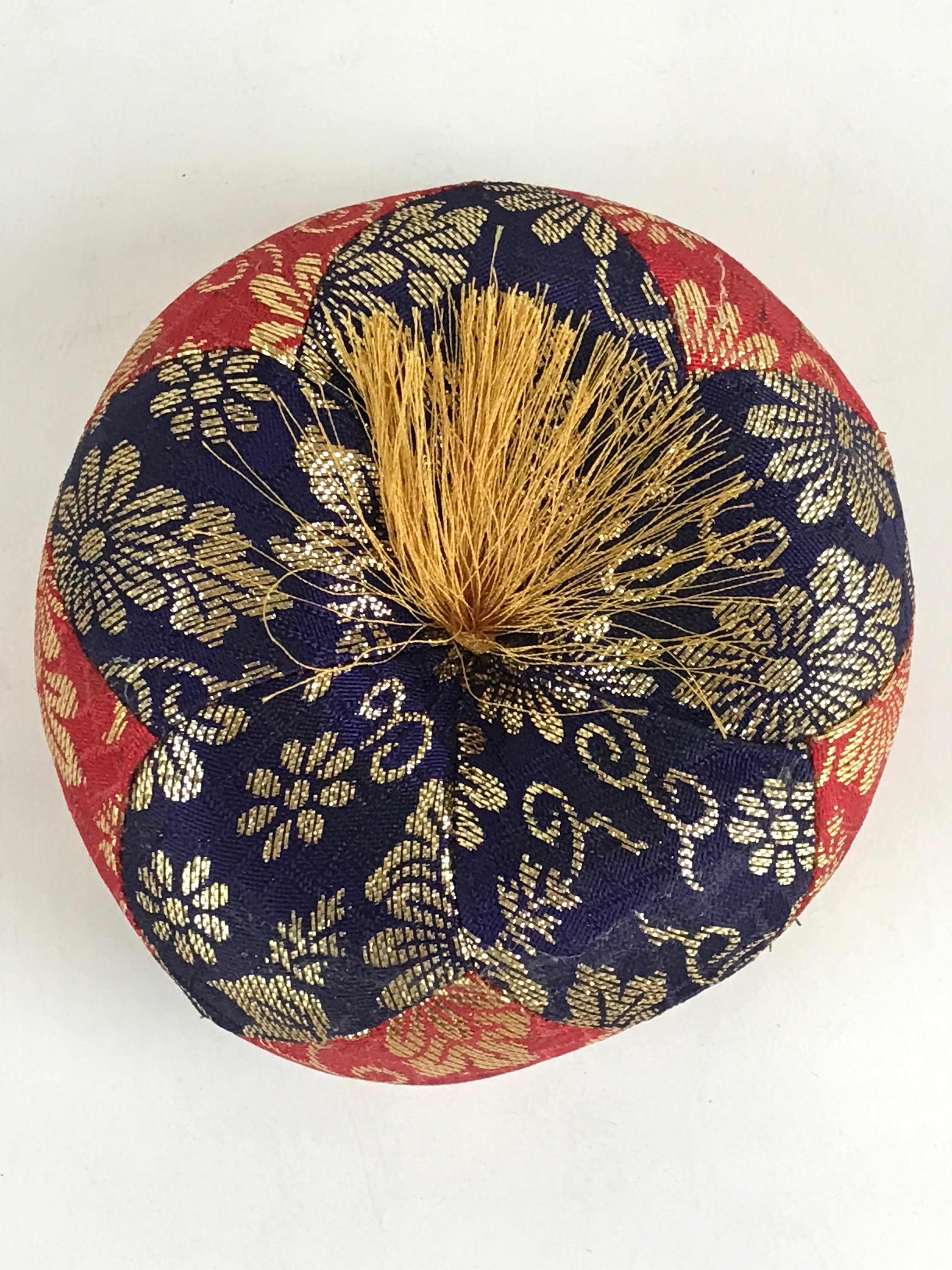 Japanese Buddhist Altar Fitting Orin Bell Vtg Singing Bowl Pillow Striker Stand