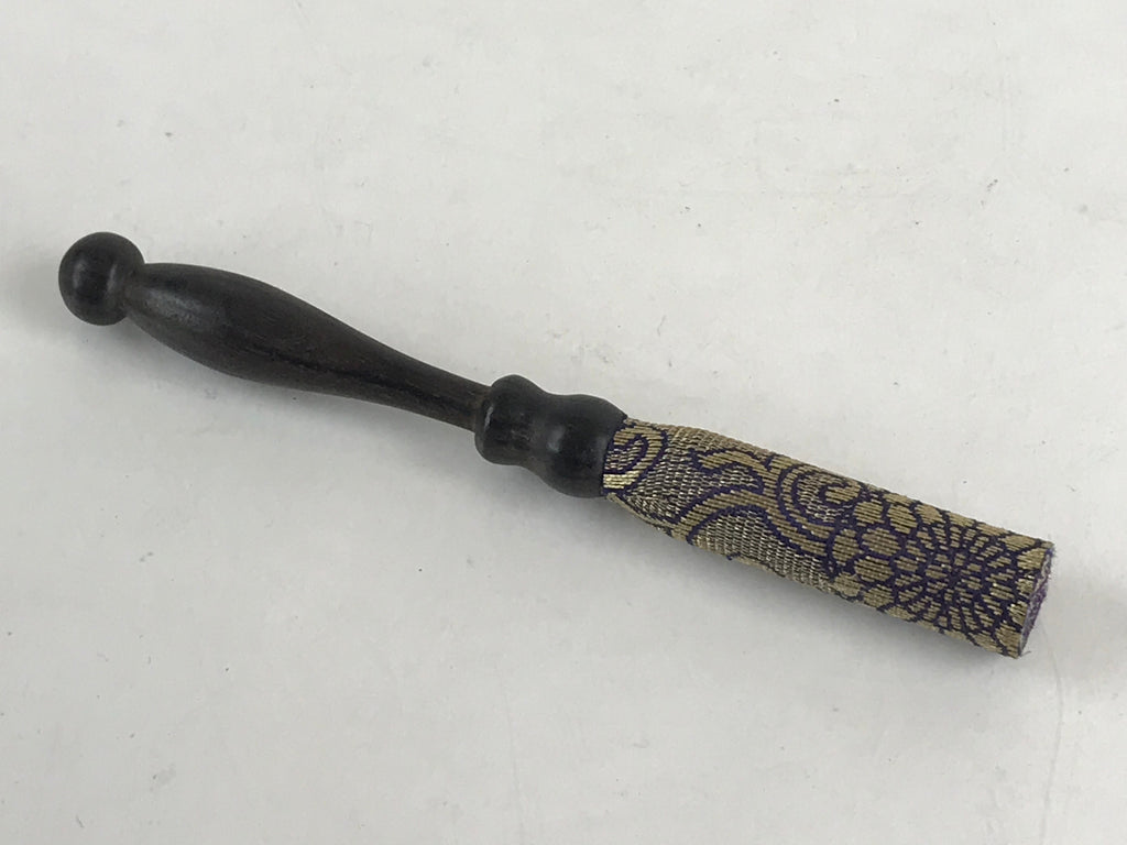 Japanese Buddhist Altar Fitting Orin Bell Vtg Singing Bowl Pillow Striker Stand