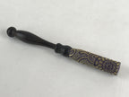 Japanese Buddhist Altar Fitting Orin Bell Vtg Singing Bowl Pillow Striker Stand