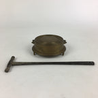 Japanese Buddhist Altar Fitting Orin Singing Prayer Bell Striker Butsudan BU716