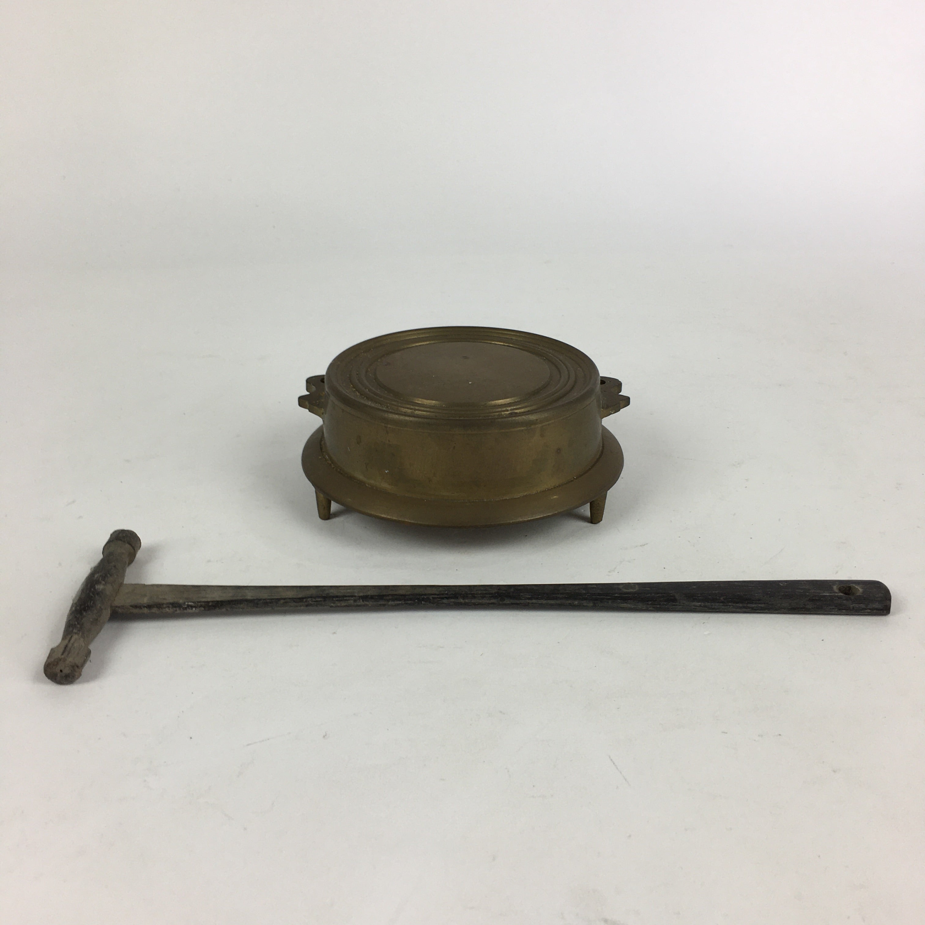 Japanese Buddhist Altar Fitting Orin Singing Prayer Bell Striker Butsudan BU716