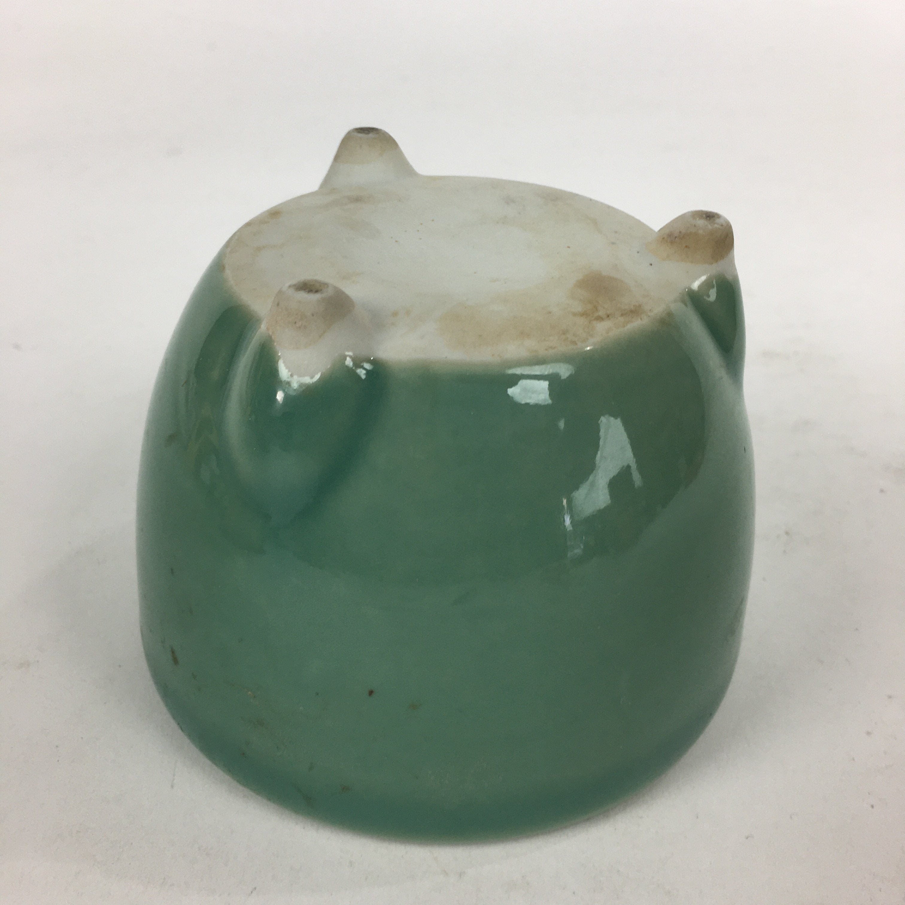 Japanese Buddhist Altar Fitting Porcelain Incense Burner Vtg Koro Butsudan BU567