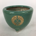 Japanese Buddhist Altar Fitting Porcelain Incense Burner Vtg Koro Butsudan BU567