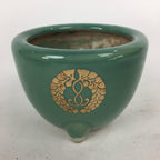 Japanese Buddhist Altar Fitting Porcelain Incense Burner Vtg Koro Butsudan BU567