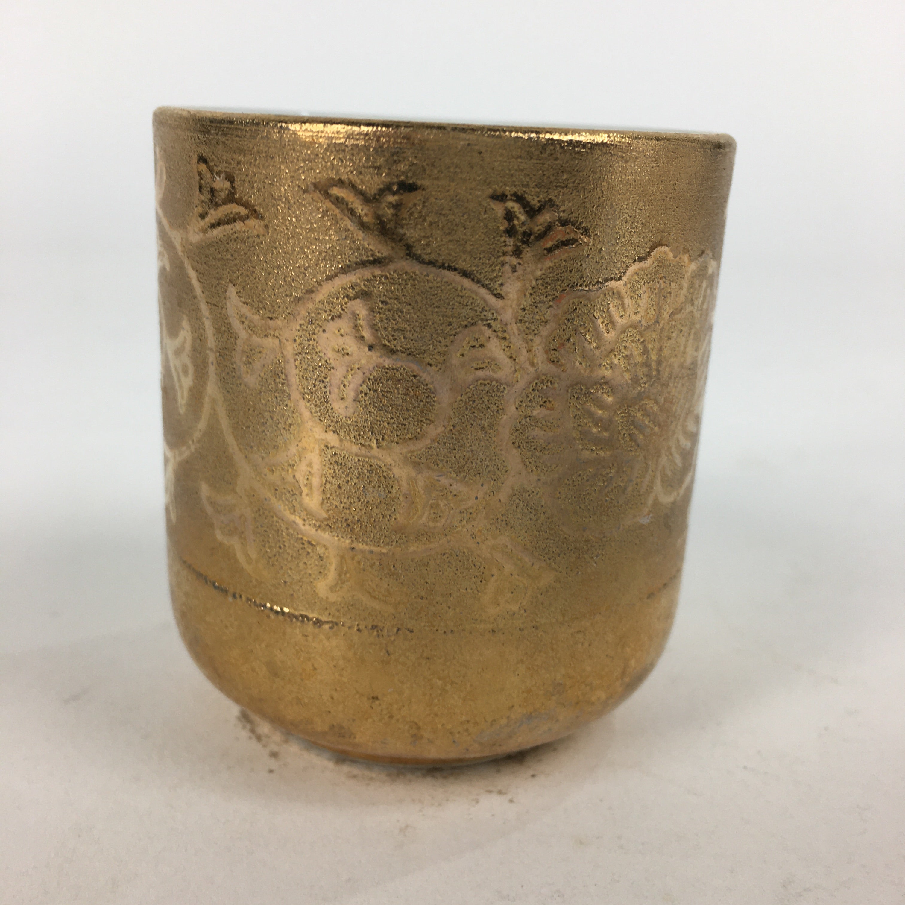 Japanese Buddhist Altar Fitting Porcelain Teacup Vtg Offerings Butsudan BU611