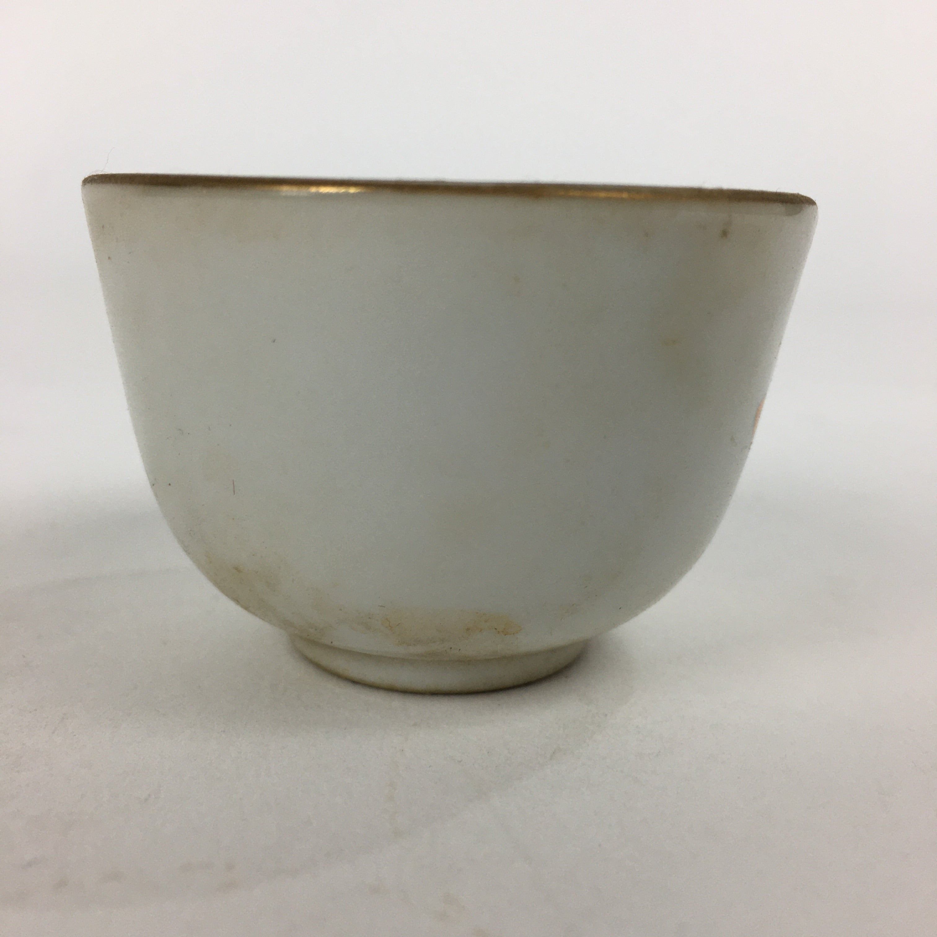 Japanese Buddhist Altar Fitting Porcelain Teacup Vtg Offerings Butsudan BU615