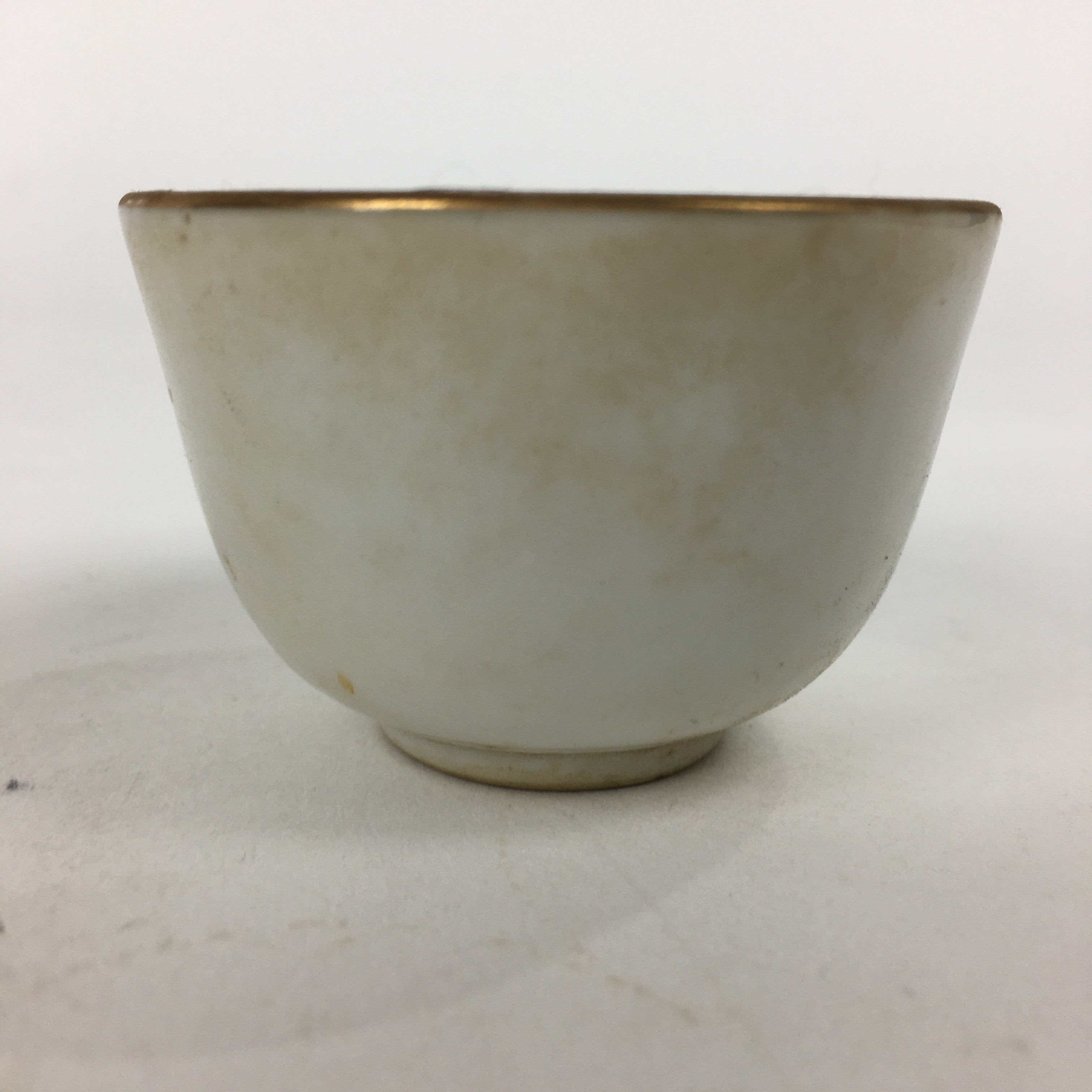 Japanese Buddhist Altar Fitting Porcelain Teacup Vtg Offerings Butsudan BU615