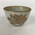 Japanese Buddhist Altar Fitting Porcelain Teacup Vtg Offerings Butsudan BU615