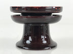 Japanese Buddhist Altar Fitting Rice Offering Cup Stand Vtg Bukki Chaki BU810