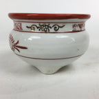 Japanese Buddhist Altar Fitting Seto Ware Incense Burner Vtg Koro Butsudan BU562