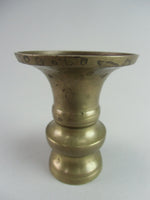 Japanese Buddhist Altar Fitting Vtg Brass Flower stand Fitting Butsudan B428