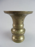 Japanese Buddhist Altar Fitting Vtg Brass Flower stand Fitting Butsudan B428