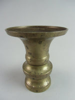 Japanese Buddhist Altar Fitting Vtg Brass Flower stand Fitting Butsudan B428