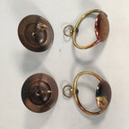 Japanese Buddhist Altar Fitting Vtg Brass Hanging Butsugu Lantern Rinto BU378