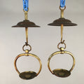 Japanese Buddhist Altar Fitting Vtg Brass Hanging Butsugu Lantern Rinto BU378