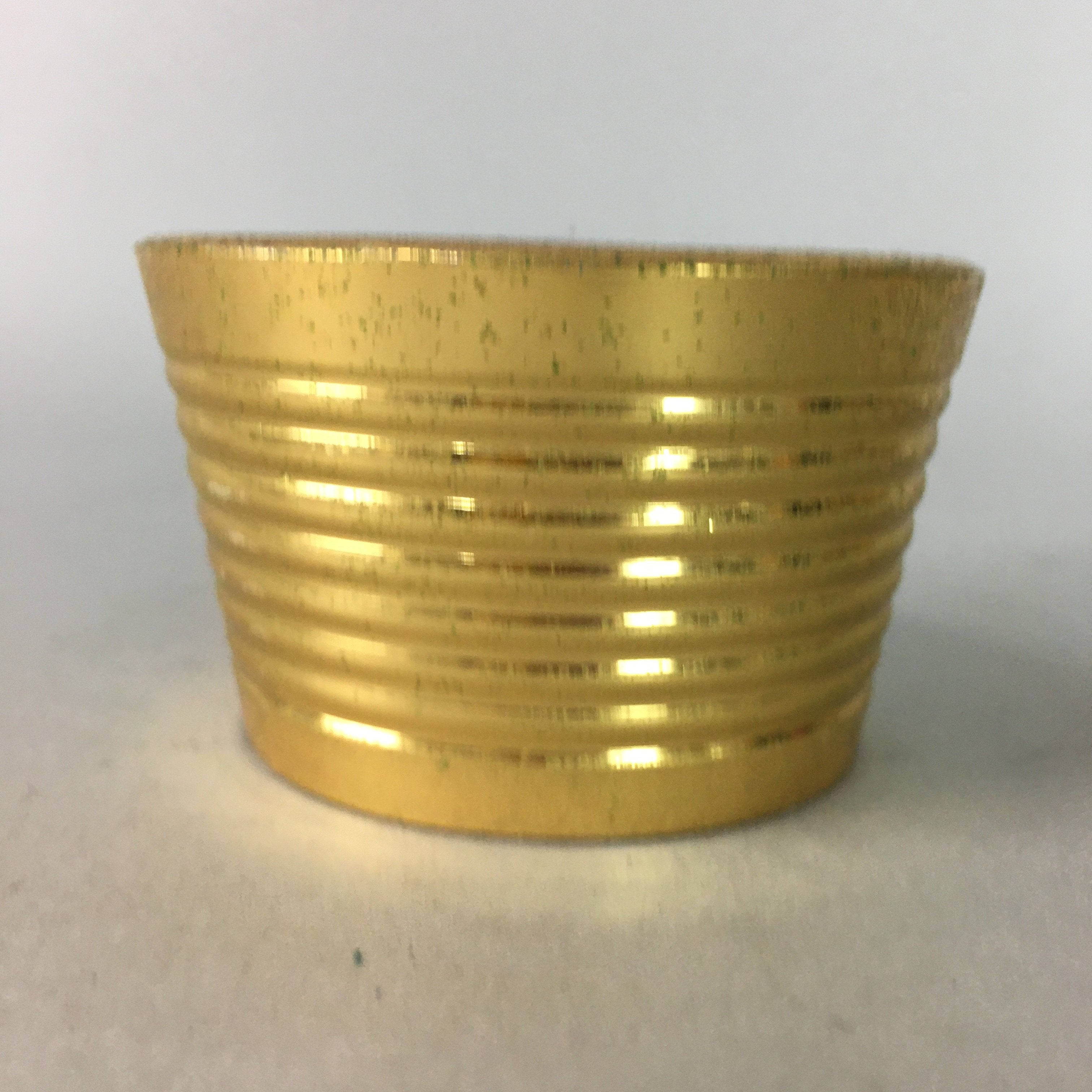 Japanese Buddhist Altar Fitting Vtg Brass Incense Burner Gold Butsugu BU112