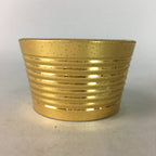 Japanese Buddhist Altar Fitting Vtg Brass Incense Burner Gold Butsugu BU112