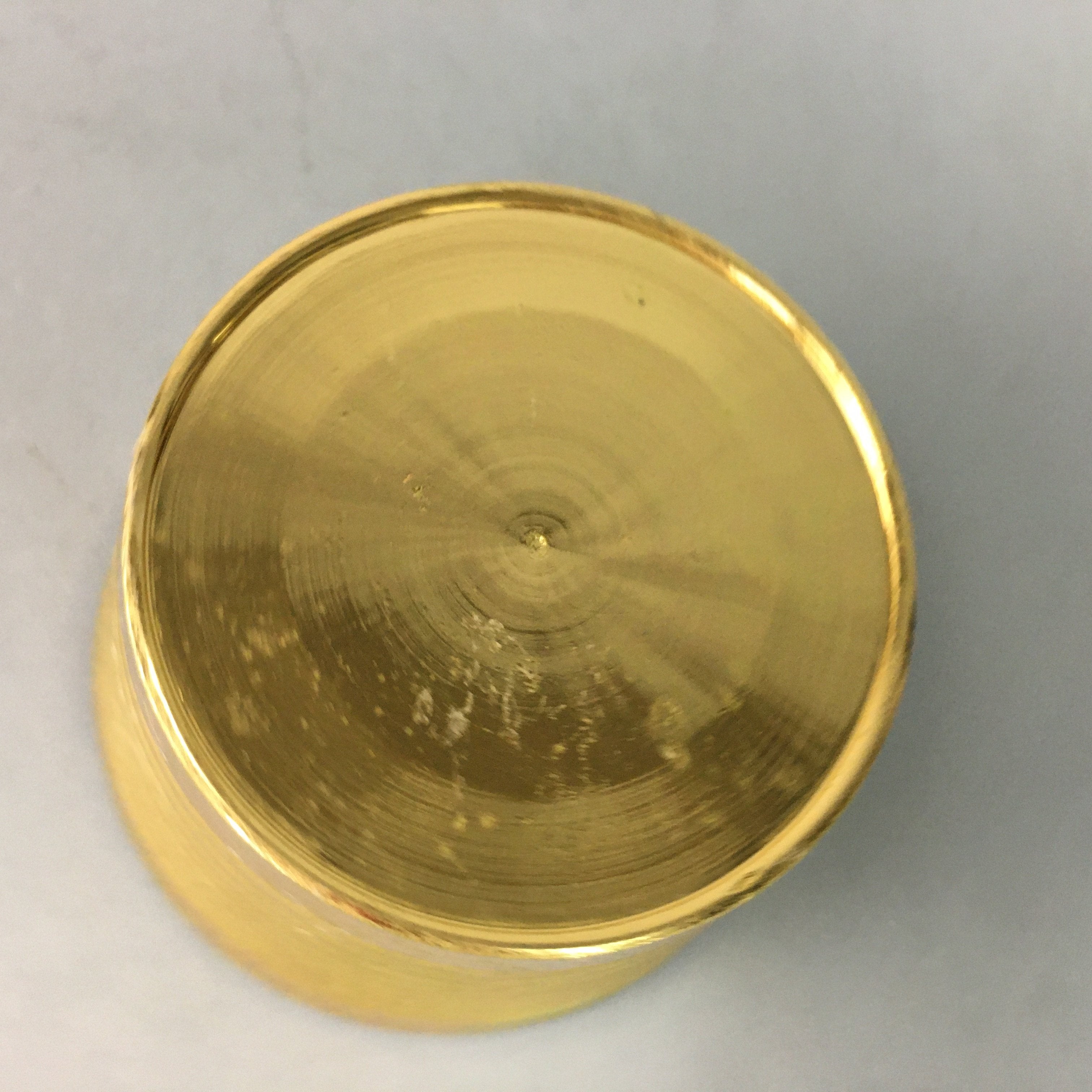 Japanese Buddhist Altar Fitting Vtg Brass Incense Burner Gold Butsugu BU112