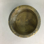 Japanese Buddhist Altar Fitting Vtg Brass Incense Burner Gold Butsugu BU114