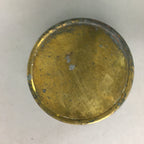 Japanese Buddhist Altar Fitting Vtg Brass Incense Burner Gold Butsugu BU114