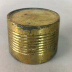 Japanese Buddhist Altar Fitting Vtg Brass Incense Burner Gold Butsugu BU114