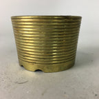 Japanese Buddhist Altar Fitting Vtg Brass Incense Burner Gold Butsugu BU155