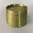 Japanese Buddhist Altar Fitting Vtg Brass Incense Burner Gold Butsugu BU155